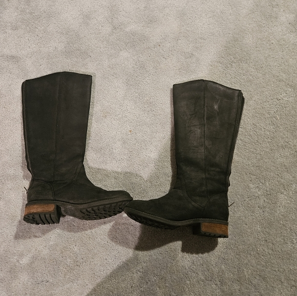 UGG Seldon Tall 1009201 Black Womens Boots, Size 7 - Picture 7 of 15